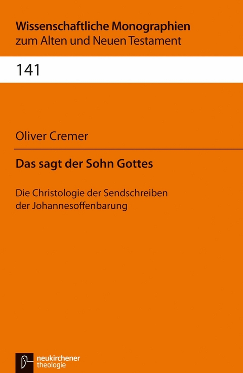 Das sagt der Sohn Gottes - Oliver Cremer