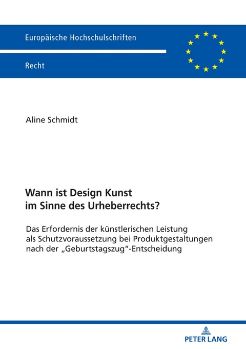 Wann ist Design Kunst im Sinne des Urheberrechts? - Aline Schmidt