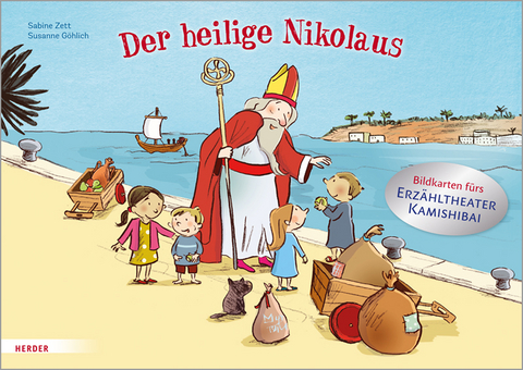 Der heilige Nikolaus. Bildkarten f&uuml;rs Erz&auml;hltheater Kamishibai - Sabine Zett