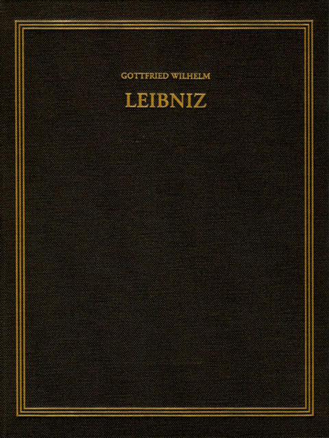 Gottfried Wilhelm Leibniz: S&auml;mtliche Schriften und Briefe. Politische Schriften / 1701-1702 - 