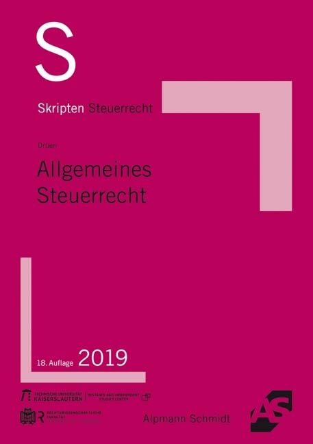 Skript Allgemeines Steuerrecht - Klaus-Dieter Dr&uuml;en