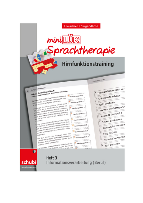 miniL&Uuml;K-Sprachtherapie - Hirnfunktionstraining -  Steiner,  Z&ouml;llner