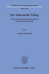Der informelle Trilog. - Fabian Giersdorf