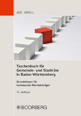 Taschenbuch für Gemeinde- und Stadträte in Baden-Württemberg - Ade, Klaus; Zinell, Herbert O.