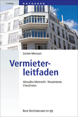Vermieterleitfaden - Mersson, Günter