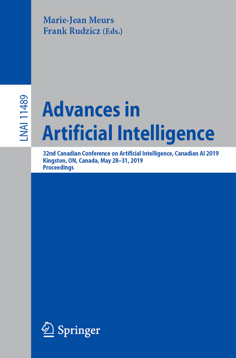 Advances in Artificial Intelligence - 
