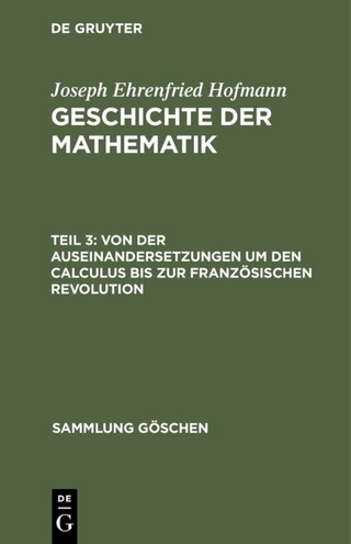Von der Auseinandersetzungen um den Calculus bis zur Französischen Revolution