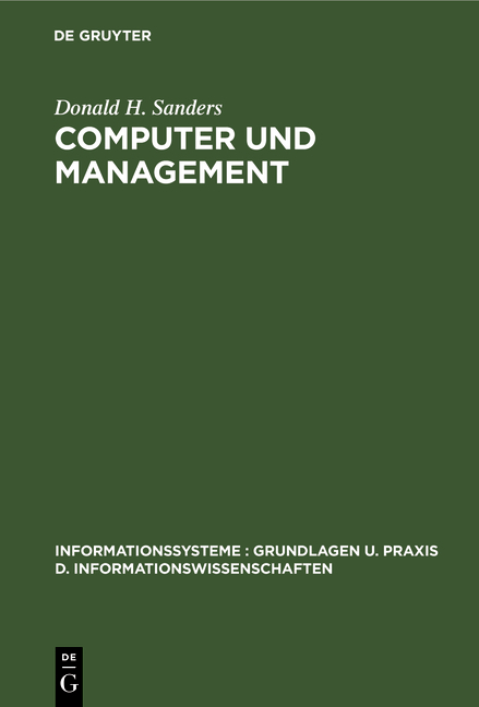 Computer und Management - Donald H. Sanders
