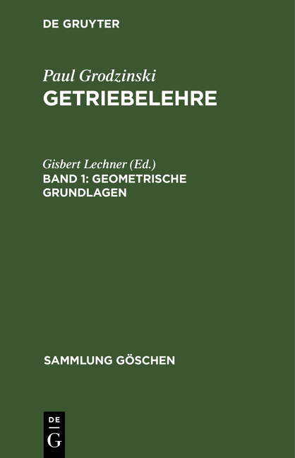 Geometrische Grundlagen - 