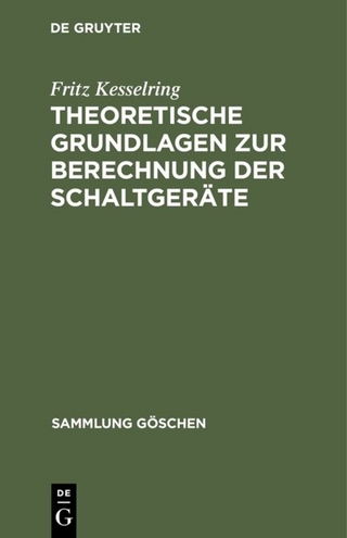 Theoretische Grundlagen zur Berechnung der Schaltgeräte