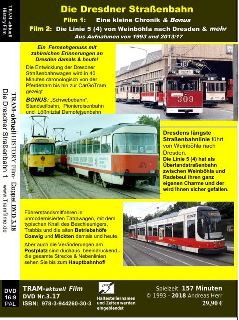 Die Dresdner Straßenbahn - Andreas Herr