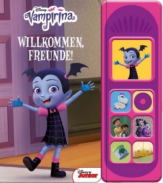 Vampirina- Disney - Willkommen Freunde -Soundbuch - Pappbilderbuch mit 7 coolen Geräuschen für Kinder ab 3 Jahren