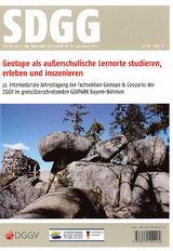Geotope als au&szlig;erschulische Lernorte studieren, erleben und inszenieren. - 