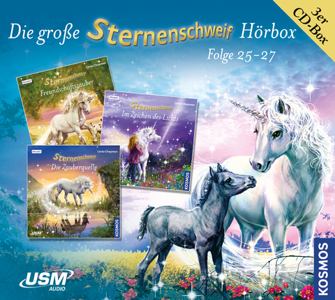 Die gro&szlig;e Sternenschweif H&ouml;rbox Folgen 25-27 (3 Audio CDs) - Linda Chapman
