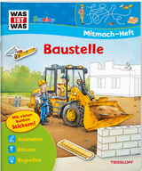WAS IST WAS Junior Mitmach-Heft Baustelle - Ida Schuhmann