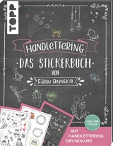 Handlettering. Das Stickerbuch von Frau Annika -  Frau Annika