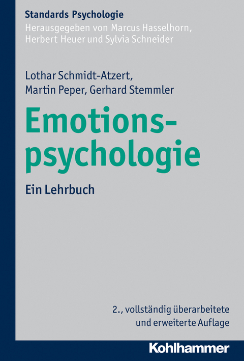 Emotionspsychologie - Gerhard Stemmler