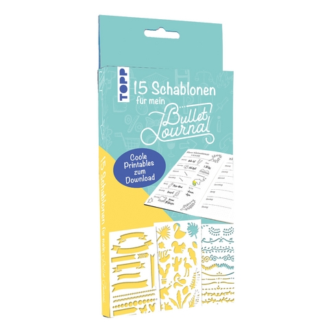 Bullet Journal Schablonen - Sandra Pinkert