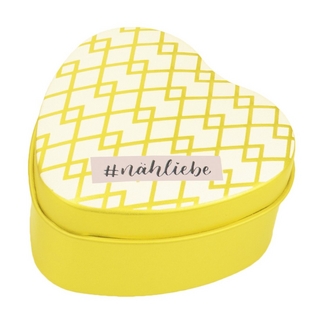 #nähliebe Stecknadeldose Gelb