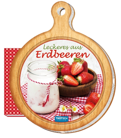 Rezeptbrettchen "Leckeres aus Erdbeeren" Kochbuch - 