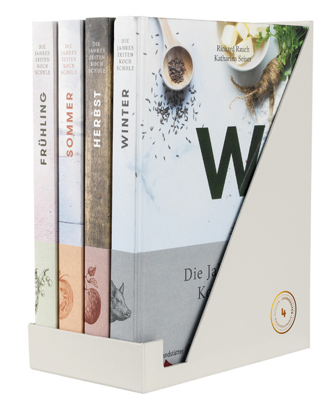Die Jahreszeiten-Kochschule (Buchschuber) - Richard Rauch, Katharina Seiser