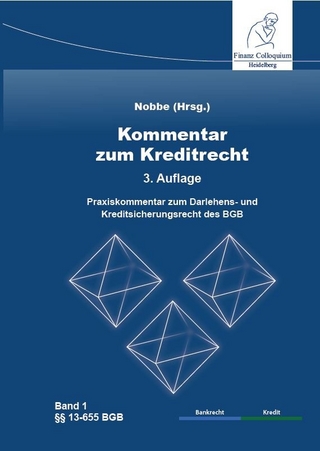 Kommentar zum Kreditrecht, 3. Auflage