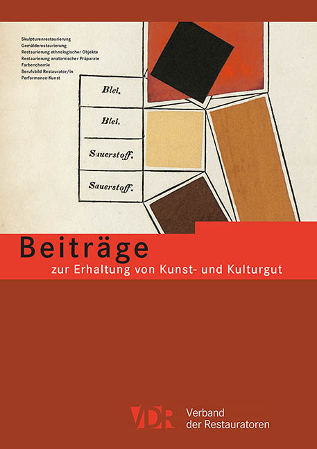 Beitr&auml;ge zur Erhaltung von Kunst- und Kulturgut Heft 1/2018