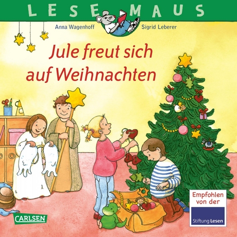 LESEMAUS 161: Jule freut sich auf Weihnachten - Anna Wagenhoff