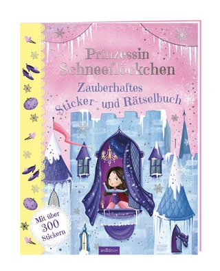 Prinzessin Schneeflöckchen - Zauberhaftes Sticker- und Rätselbuch