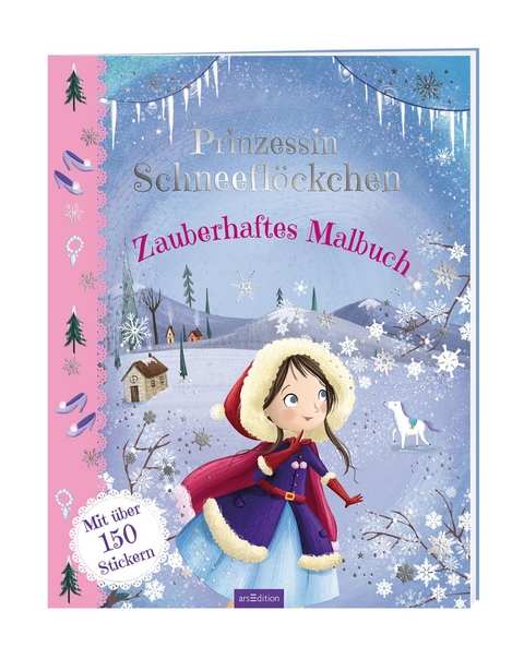 Prinzessin Schneefl&ouml;ckchen - Zauberhaftes Malbuch