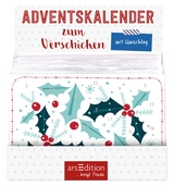 Display Adventskalender zum Verschicken Postkarten