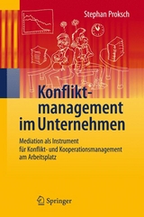 Konfliktmanagement im Unternehmen - Stephan Proksch
