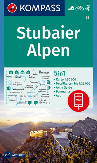 KOMPASS Wanderkarte Stubaier Alpen