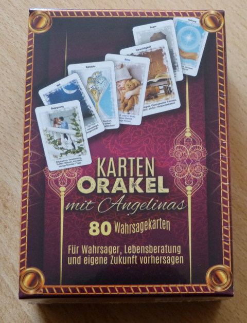 Karten Orakel mit Angelinas 80 Wahrsagekarten - Angelina Schulze