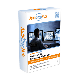 Lernkarten Fachkraft für Schutz und Sicherheit Prüfung Prüfungsvorbereitung