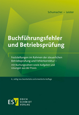 Buchf&uuml;hrungsfehler und Betriebspr&uuml;fung - Peter Schumacher