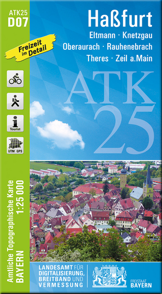 ATK25-D07 Haßfurt (Amtliche Topographische Karte 1:25000)