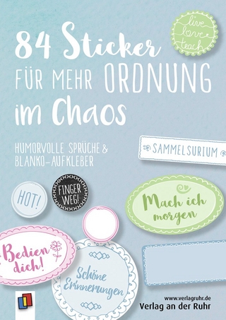 84 Sticker für mehr Ordnung im Chaos 