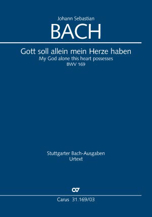 Gott soll allein mein Herze haben (Klavierauszug)
