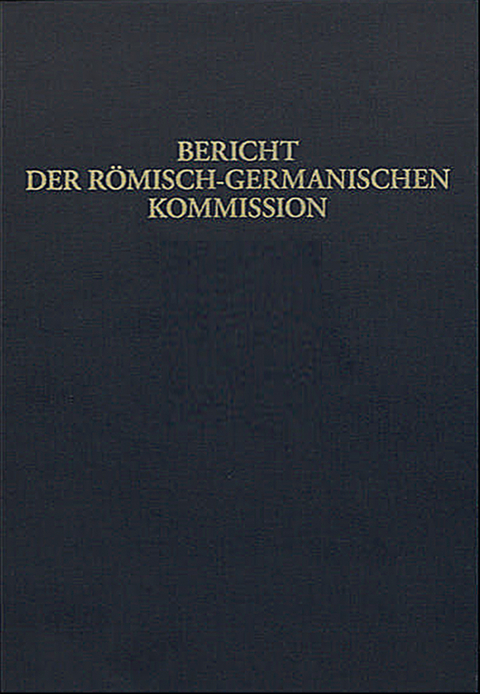 Bericht der R&ouml;misch-Germanischen Kommission 97 (2016)