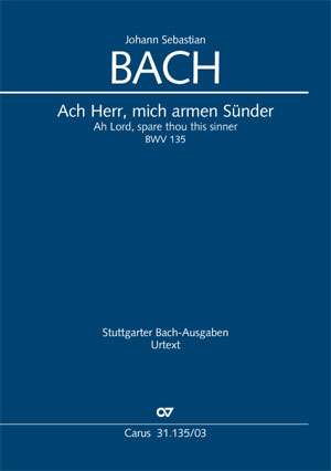 Ach Herr, mich armen S&uuml;nder (Klavierauszug) - Johann Sebastian Bach