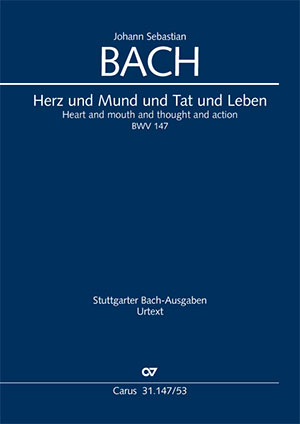 Herz und Mund und Tat und Leben (Klavierauszug)