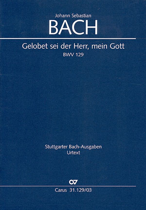 Gelobet sei der Herr, mein Gott (Klavierauszug)