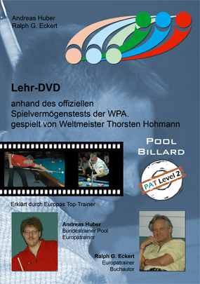 Pool Billard Trainings DVD PAT 2 - Andreas Huber, Ralph Eckert
