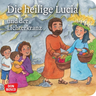 Die heilige Lucia und der Lichterkranz. Mini-Bilderbuch