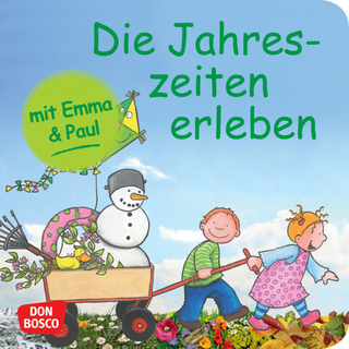 Die Jahreszeiten erleben mit Emma und Paul. Mini-Bilderbuch.