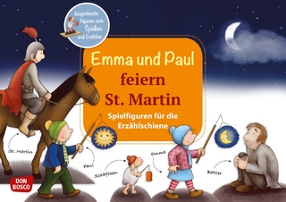 Emma und Paul feiern St. Martin. Erzählschienen-Figurenset, m. 1 Beilage