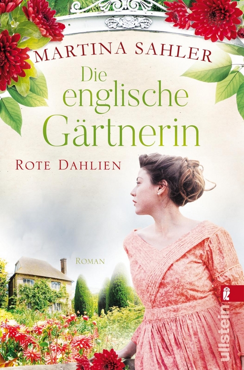 Die englische G&auml;rtnerin - rote Dahlien - Martina Sahler
