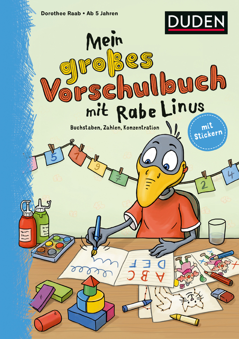 Mein gro&szlig;es Vorschulbuch mit Rabe Linus - Dorothee Raab