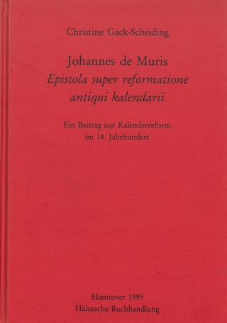 Johannes de Muris, Epistola super reformatione antiqui kalendarii
